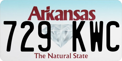 AR license plate 729KWC
