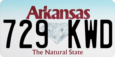 AR license plate 729KWD