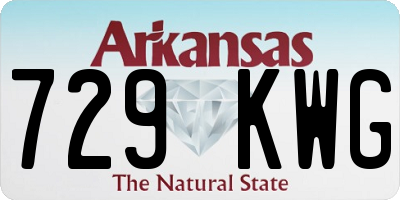AR license plate 729KWG