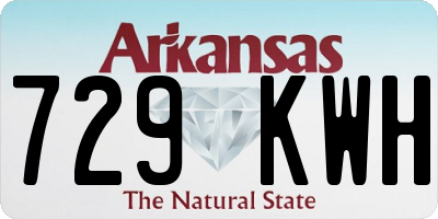 AR license plate 729KWH