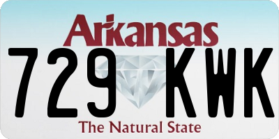 AR license plate 729KWK