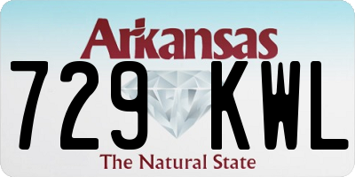 AR license plate 729KWL