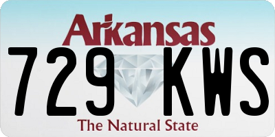 AR license plate 729KWS