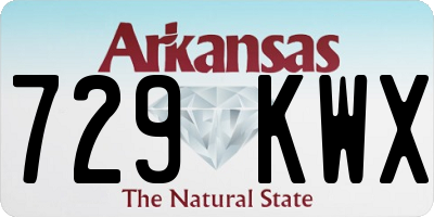 AR license plate 729KWX