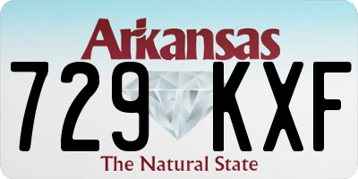 AR license plate 729KXF