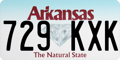 AR license plate 729KXK