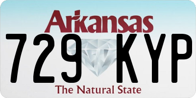 AR license plate 729KYP