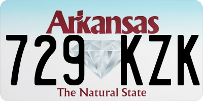 AR license plate 729KZK