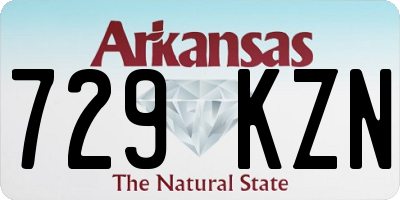 AR license plate 729KZN
