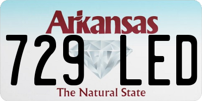 AR license plate 729LED