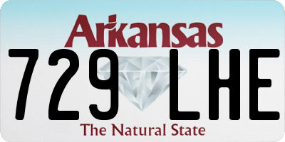 AR license plate 729LHE