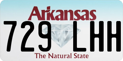 AR license plate 729LHH