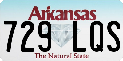 AR license plate 729LQS