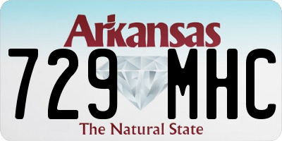 AR license plate 729MHC