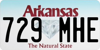 AR license plate 729MHE