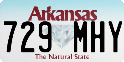 AR license plate 729MHY