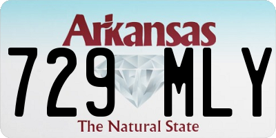 AR license plate 729MLY