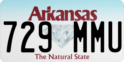 AR license plate 729MMU