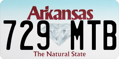AR license plate 729MTB