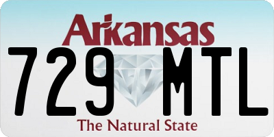 AR license plate 729MTL