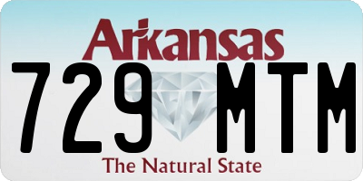 AR license plate 729MTM