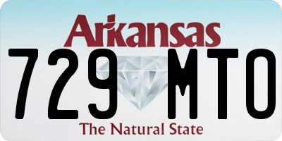 AR license plate 729MTO