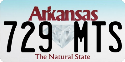 AR license plate 729MTS