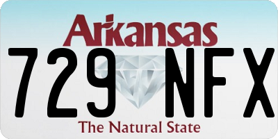 AR license plate 729NFX