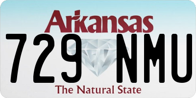 AR license plate 729NMU