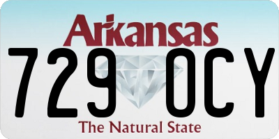 AR license plate 729OCY