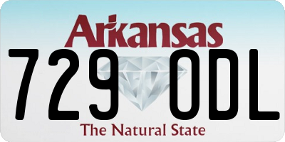 AR license plate 729ODL
