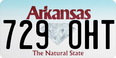 AR license plate 729OHT