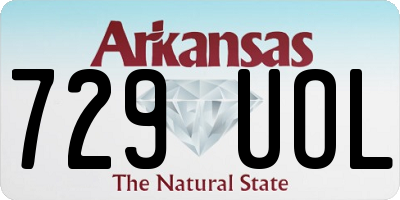 AR license plate 729UOL