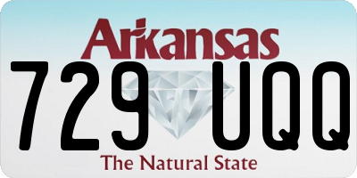 AR license plate 729UQQ
