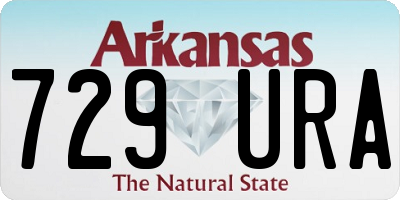 AR license plate 729URA