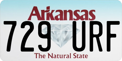 AR license plate 729URF