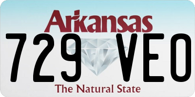 AR license plate 729VEO