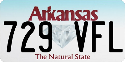 AR license plate 729VFL