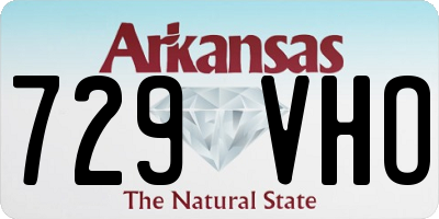 AR license plate 729VHO