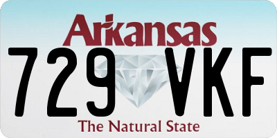 AR license plate 729VKF
