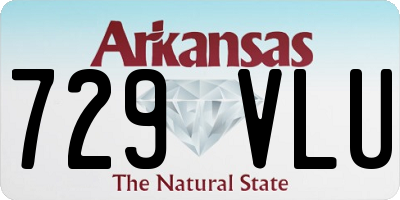 AR license plate 729VLU
