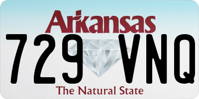 AR license plate 729VNQ