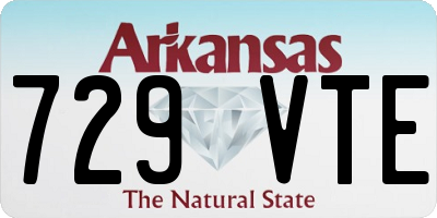 AR license plate 729VTE