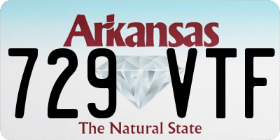 AR license plate 729VTF