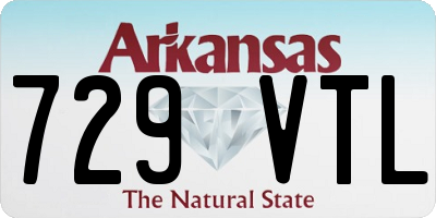 AR license plate 729VTL