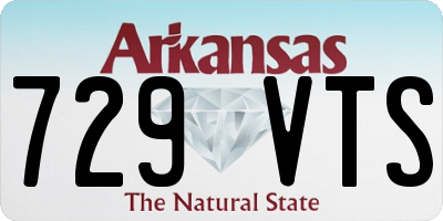AR license plate 729VTS