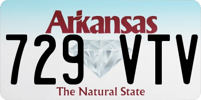 AR license plate 729VTV