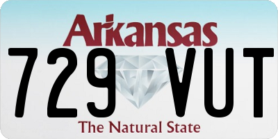 AR license plate 729VUT
