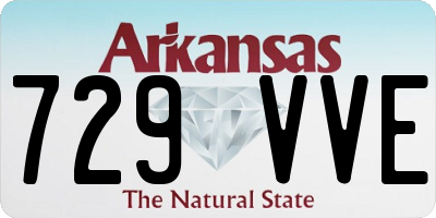AR license plate 729VVE