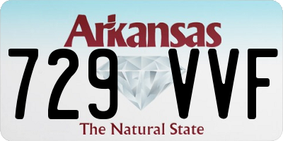 AR license plate 729VVF
